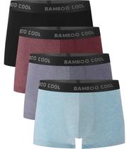 Cueca boxer masculina ultrarrespirável BAMBOO COOL Cueca boxer masculina ultrarrespirável BAMBOO COOL
