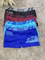 Cueca Boxer Masculino 4 unidades