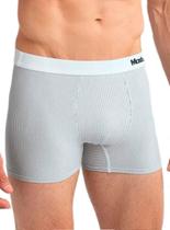 Cueca Boxer Mash 045.00 Masculina Casual Risca De Giz Microfibra T. P/GG