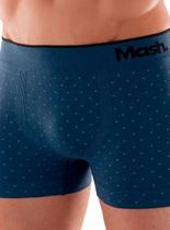 Cueca Boxer Mash 710.14 Masculina Sem Costura Microfibra T. P/GG Cueca Boxer Mash 710.14 Masculina Sem Costura Microfibra T. P/GG