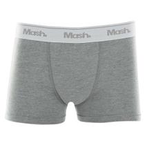 Cueca Boxer Mash Infantil Lisa Algodão Elástico