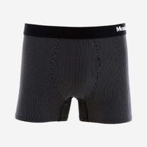 Cueca Boxer Mash Microfibra Risca De Giz Preta Cueca Boxer Mash Microfibra Risca De Giz Preta