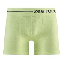 Cueca Boxer Mescla sem Costura Jacquard Pontilhados Lima Fresh Cueca Boxer Mescla sem Costura Jacquard Pontilhados Lima Fresh