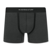 Cueca Boxer Microfibra Listrada Selene 11071-003 Cueca Boxer Microfibra Listrada Selene 11071-003