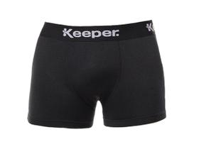 Cueca Boxer Microfibra Masculina Keeper Básica Box Preta