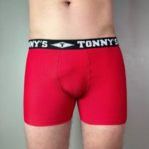 Cueca Boxer Microfibra Risca de Giz Cueca Boxer Microfibra Risca de Giz