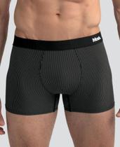 Cueca Boxer Microfibra Risca De Giz Plus Size Mash Cueca Boxer Microfibra Risca De Giz Plus Size Mash