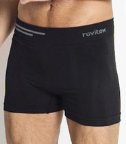 Cueca Boxer Microfibra Rovitex Preto