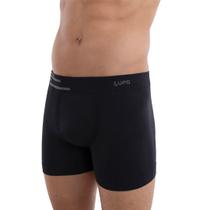 Cueca Boxer Microfibra Sem Costura kit com 2 lupo 00436088 Cueca Boxer Microfibra Sem Costura kit com 2 lupo 00436088