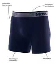 Cueca Boxer Microfibra Sem Costura Masch