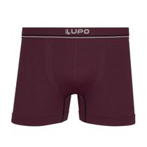 Cueca Boxer Microfibra Sem Costura Poliamida Seamless Lupo