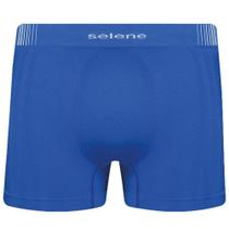 Cueca Boxer Microfibra Sem Costura Selene Preta - 11070 Cueca Boxer Microfibra Sem Costura Selene Preta - 11070