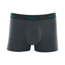 Cueca Boxer Modal Cinza Escuro Mash
