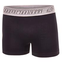 Cueca Boxer Mormaii Logo Elástico Masculina - Preto e Cinza Cueca Boxer Mormaii Logo Elástico Masculina - Preto e Cinza