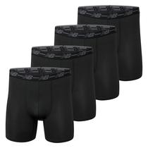 Cueca boxer New Balance 5 Performance Masculina preta S (pacote com 4) Cueca boxer New Balance 5 Performance Masculina preta S (pacote com 4)