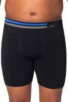 Cueca Boxer Plus Size Adulto Alongada Sem Costura em Microfibra Lupo Cueca Boxer Plus Size Adulto Alongada Sem Costura em Microfibra Lupo