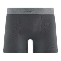 Cueca Boxer Plus Size Jacquard sem Costura Grafite - Zee Rucci Cueca Boxer Plus Size Jacquard sem Costura Grafite - Zee Rucci