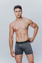 Cueca Boxer Poliéster BM Fitness