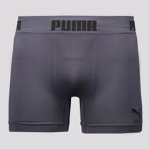 Cueca Boxer Puma Anatomic Sem Costura Cinza