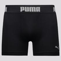 Cueca Boxer Puma Seamless Preta