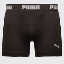 Cueca Boxer Puma Sem Costura Marrom