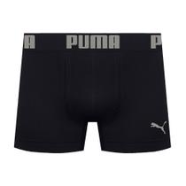 Cueca Boxer Puma Sem Costuras Preto