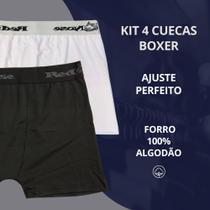 Cueca Boxer Red Nose Masculina Adulto Microfibra Kit 4 Un