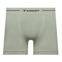 Cueca Boxer Torp Microfibra Sem Costura Oliva - Ref 8001