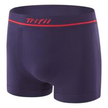 Cueca Boxer Trifil Sem Costura Elástico Masculina - Marinho