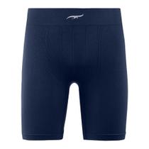 Cueca Boxer Zee rucci Alongada Long Leg Microfibra Sem Costuras tamanho:Mcor:Marinho