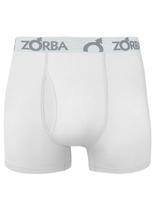 Cueca Boxer Zorba 848 Masculina Com Abertura Algodão T. P/GG