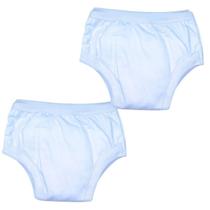 Cueca Calcinha Treinamento Desfralde Juvenil Kit 2und Branco - Minha Estrelinha