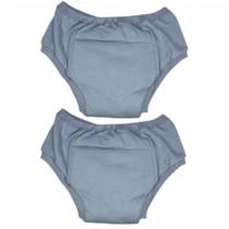 Cueca Calcinha Treinamento Desfralde Juvenil Kit 2und Cinza Cueca Calcinha Treinamento Desfralde Juvenil Kit 2und Cinza