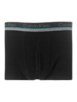 Cueca Calvin Klein Low Rise Trunk C12.10 PT00 Trunk Blu Grey Stripe Preta 1UN