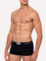 Cueca Calvin Klein Low Rise Trunk Cotton CK 1996 Preta 1UN
