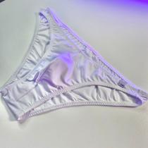 Cueca cavada na cor branca tecido microfibra Tam disponível PP ao GG Cueca cavada na cor branca tecido microfibra Tam disponível PP ao GG