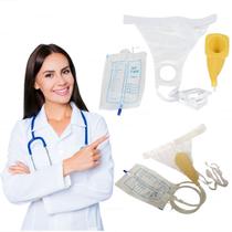 Cueca Coletor De Urina com Bolsa Para Incontinência Homem Acamado Cadeirante Cueca Coletor De Urina com Bolsa Para Incontinência Homem Acamado Cadeirante