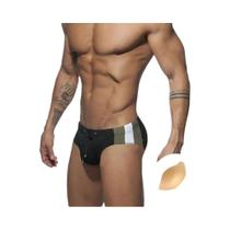 Cueca de Banho Masculina Sexy - Cintura Baixa para Praia e Surf