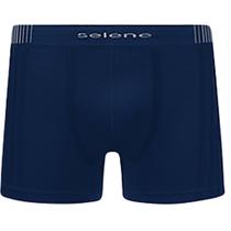 Cueca De Microfibra Boxer Box Selene Sem Costura Plus Size X1 X2 X3 Cueca De Microfibra Boxer Box Selene Sem Costura Plus Size X1 X2 X3