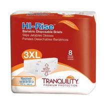 Cueca Descartável para Incontinência Adulta Tranquility White - Pacote com 4