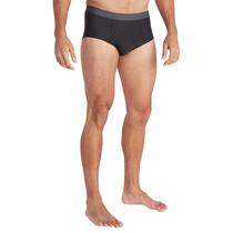Cueca ExOfficio Give-N-Go 2.0 para homens, preta, tamanho L