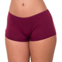 Cueca Feminina Shortinho em Microfibra Confortável Moda de Baixo - CL415