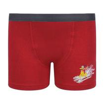 Cueca Infantil Masculina Lupo Boxer Disney Mickey Vermelha
