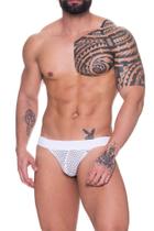 Cueca Jockstrap Arrastão Branca - SD