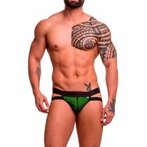 Cueca Jockstrap Arrastão SD Clothing Verde
