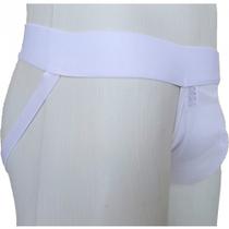 Cueca Jockstrap Bojo Frontal Grande Transparente Branco SexLord