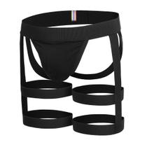 Cueca Jockstrap Cinta Liga - 2 ligas