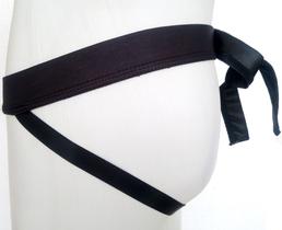 Cueca Jockstrap com Amarras e Alça Atrás Cirre Preto Respirável Cuecas SexLord Underwear