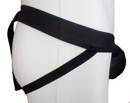 Cueca Jockstrap com Amarras e Alça Atrás Cirre Preto Respirável Cuecas SexLord Underwear