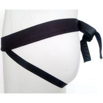 Cueca Jockstrap com Amarras em Cirre Preto SexLord